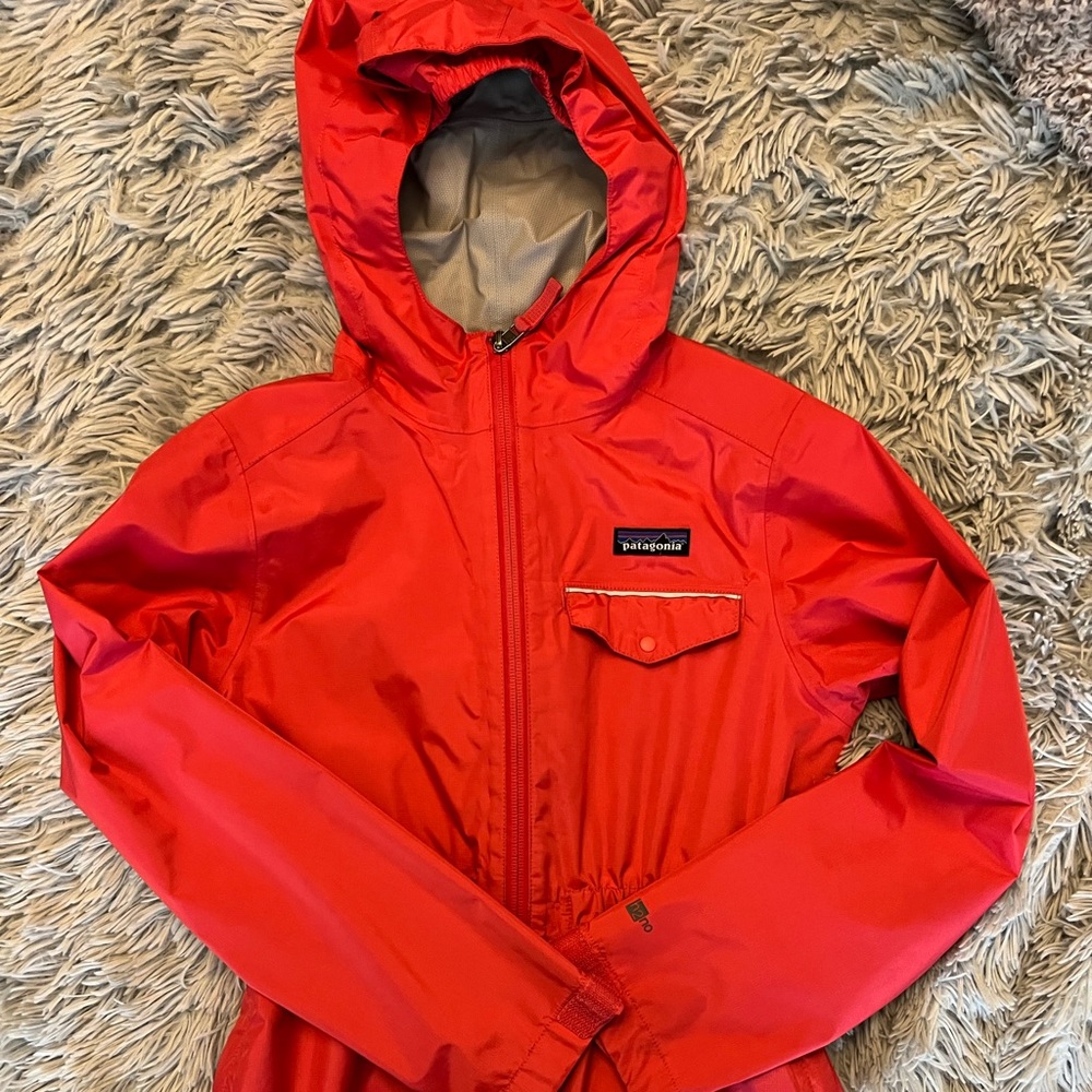 Girls size 12 Patagonia Rain Jacket